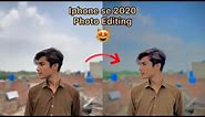Iphone SE 2020 Photo Editing || Portrait mode || Iphone Se in 2023🙀