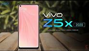 Vivo Z5x (2020) Price, Official Look, Camera, Specifications, 8GB RAM, Features and Sale Details
