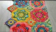 how to crochet Persian tile 2024 /Persian tile (part 1)