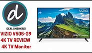 VIZIO V505-G9 50” 4K HDR Smart TV Review - 4K TV as PC Monitor