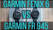 Garmin Fenix 6 Pro vs Garmin Forerunner 945 Review - What's new in the Garmin Fenix 6!