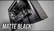 A MATTE BLACK Gaming PC from NZXT BLD!
