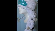 How to Crochet - winter princess hat / Inspired by Frozen ( video one)-