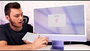 Purple M1 iMac 24” (2021) - Unboxing, Setup & Review!