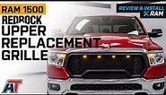 2019-2023 RAM 1500 RedRock Rebel Style Upper Replacement Grille Review & Install