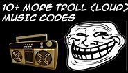 10+ More Loud & Annoying MUSIC CODES/IDS | Roblox