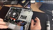 Dell Optiplex - Cloning and Replacing HDD with a SSD + Adding Memory
