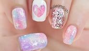 ✦ Pink Galaxy Nails ✦