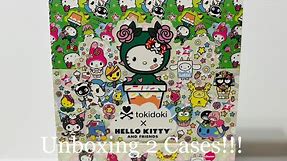 Unboxing 2 Cases of Tokidoki x Hello Kitty and Friends, Series 2 💕