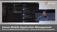 Mobile Application Management with Microsoft Intune