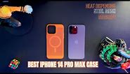 Heat Dispensing Steel Mesh Case Review: iPhone 14 Pro Max Best Case