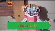 Circus Baby Papercraft