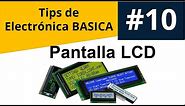 ¿Cómo Funciona una Pantalla LCD? - Display 2x16 o 16x2 || Tip de Electrónica