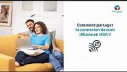 Comment partager la connexion de mon iPhone en WiFi ? | Bouygues Telecom
