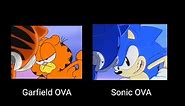 Sonic and Garfield OVA Comparison