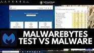 Malwarebytes 4.1 Test vs Malware