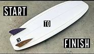 The ULTIMATE summer board - Mini Simmons - Start to Finish build - Including FINS