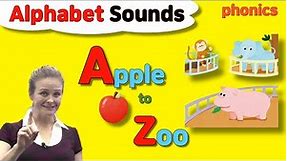 Letter Sounds | Alphabet A to Z | Pronunciation | Phonics for Kids
