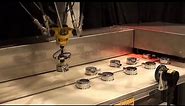 Robotic Pick and Place at 182 Parts/minute - FANUC’s M-2iA Delta Robot Picks Breather Caps