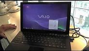 Sony Vaio Z detailed hands-on