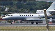 Wellington Airport | Dassault Falcon 50EX (N37WX) landing RWY34