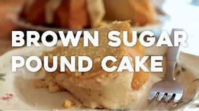 Brown Sugar Pound Cake Recipe | Grandbaby Cakes