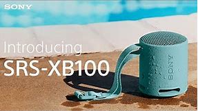 Introducing the Sony SRS-XB100 Portable Wireless Speaker