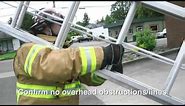 Single Person 24 Foot Extension Ladder Operations