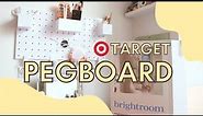 Assemble + Decorate Pegboard with me | Target Brightroom