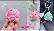 Crochet Dinosaur Keychain 🦖| Crochet Valentine Gift 🎁| Móc Móc Khoá Khủng Long