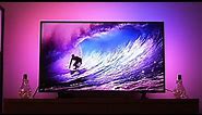 Philips Ambilight TV Review & Demo - Amazing Immersive Colors!