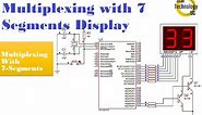 Microcontroller PIC16F877 Video 19 Multiplexing with 7 Segment Display Using Mikro C for PIC