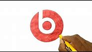 How to Draw the Beats by Dre Logo