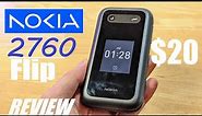 REVIEW: Nokia 2760 Flip - KaiOS 3 Flip Phone for $20 - Full Walkthrough & Features Explored!