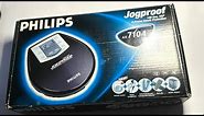 Philips AX7104 Portable CD Player Discman Unboxing