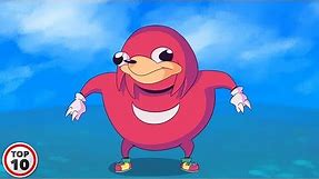 Top 10 Sonic Memes - Ugandan Knuckles