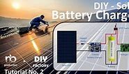 DIY - Solar Battery Charger