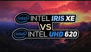 Intel Iris XE Graphics VS Intel UHD 620 Graphics 2021!