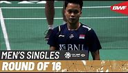 PETRONAS Malaysia Open 2024 | Anthony Sinisuka Ginting (INA) [4] vs. Lu Guang Zu (CHN) | R16