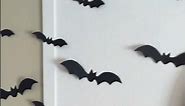 Creepy and Creative: DIY Halloween Decor with Printable Bat Cutouts