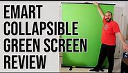 Emart Collapsible Green Screen Review. The BEST Green Screen!!!