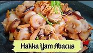 Hakka Yam Abacus/suan pan zi/How to make hakka yam abacus/Hakka Yam Abacus Recipes