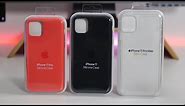 iPhone 11, iPhone 11 Pro, and iPhone 11 Pro Max Official Apple Cases - Unboxing and Review