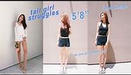 Ten Struggles of Being a Tall Girl