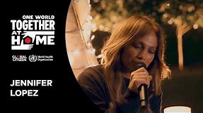 J Lo performs "People" | One World: Together at Home