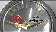 1958 1959 1960 Corvette Front and or Rear Emblem Assembly New