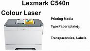 Lexmark C540N Color Laser Printer