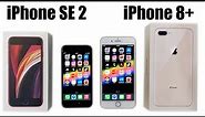 iPhone SE 2 2020 vs iPhone 8 Plus (ios 16) SPEED TEST