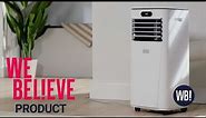 BLACK+DECKER, BXAC40023GB, 5000 BTU Portable 3-in-1 Smart Air Conditioner Dehumidifier Cooling Fan