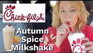 Chick-fil-A Autumn Spice Milkshake Review 🍁